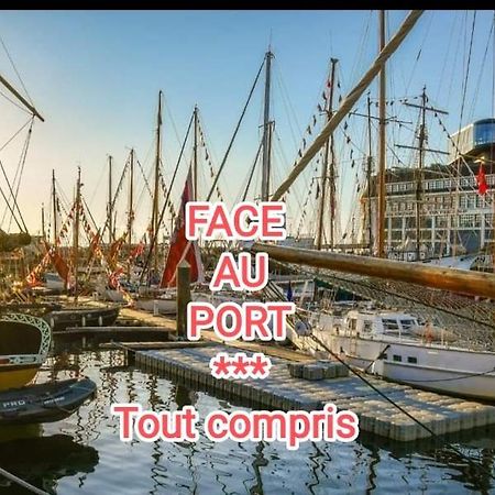 Apartamento Le Reflet Des Voiles Face Au Port De Fécamp Exterior foto