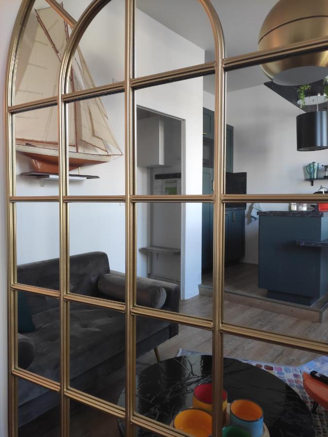 Apartamento Le Reflet Des Voiles Face Au Port De Fécamp Exterior foto