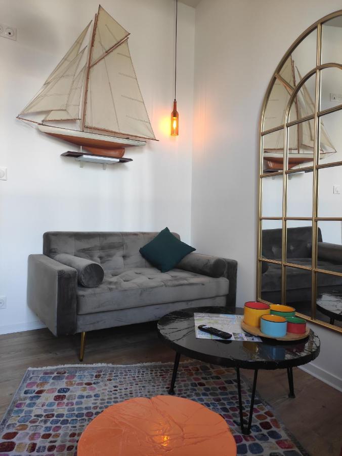 Apartamento Le Reflet Des Voiles Face Au Port De Fécamp Exterior foto
